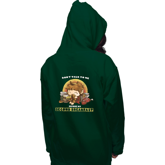 Daily_Deal_Shirts Pullover Hoodies, Unisex / Small / Forest Second Breakfast