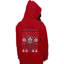 Load image into Gallery viewer, Shirts Zippered Hoodies, Unisex / Small / Red Vader Christmas
