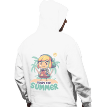 Load image into Gallery viewer, Shirts Pullover Hoodies, Unisex / Small / White Ready For Summer
