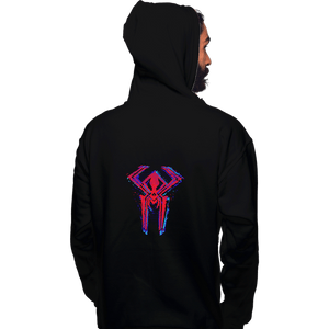 Daily_Deal_Shirts Pullover Hoodies, Unisex / Small / Black Vampire Glitch