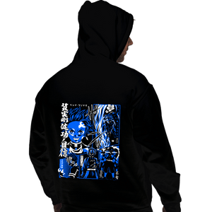 Daily_Deal_Shirts Pullover Hoodies, Unisex / Small / Black Demon Manga