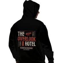 Load image into Gallery viewer, Shirts Pullover Hoodies, Unisex / Small / Black Sidewinder Colorado Hotel
