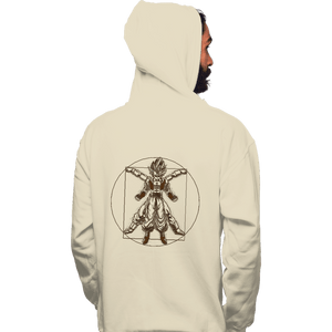 Daily_Deal_Shirts Pullover Hoodies, Unisex / Small / Sand Vitruvian Fyujon