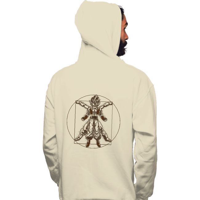 Daily_Deal_Shirts Pullover Hoodies, Unisex / Small / Sand Vitruvian Fyujon