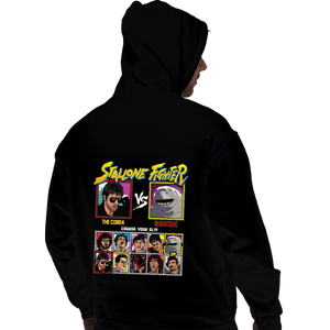 Shirts Pullover Hoodies, Unisex / Small / Black Stallone Fighter