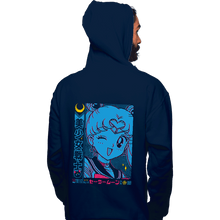 Load image into Gallery viewer, Shirts Pullover Hoodies, Unisex / Small / Navy Retro Pretty Soldier
