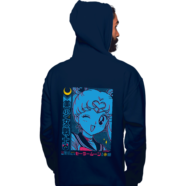 Shirts Pullover Hoodies, Unisex / Small / Navy Retro Pretty Soldier