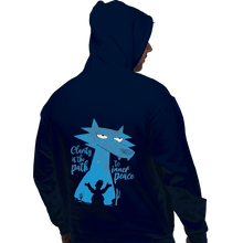 Load image into Gallery viewer, Shirts Pullover Hoodies, Unisex / Small / Navy Space Coyote
