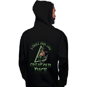 Shirts Pullover Hoodies, Unisex / Small / Black Great Old Dice