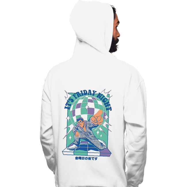 Daily_Deal_Shirts Pullover Hoodies, Unisex / Small / White It's Friday Night
