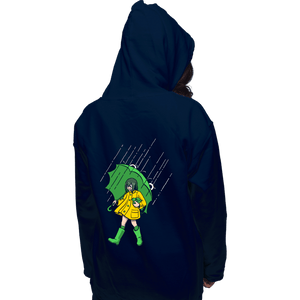 Secret_Shirts Pullover Hoodies, Unisex / Small / Navy Frog Girl