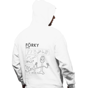 Shirts Pullover Hoodies, Unisex / Small / White Toy Manual