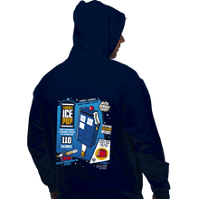Load image into Gallery viewer, Shirts Pullover Hoodies, Unisex / Small / Navy Tardis Ice Pop
