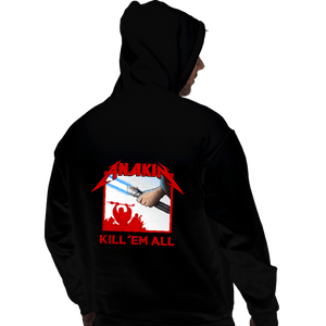 Daily_Deal_Shirts Pullover Hoodies, Unisex / Small / Black Anakin
