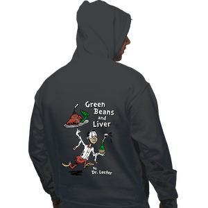 Daily_Deal_Shirts Pullover Hoodies, Unisex / Small / Charcoal Lecter Seuss