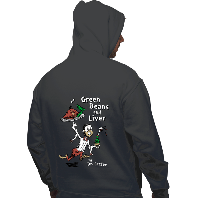Daily_Deal_Shirts Pullover Hoodies, Unisex / Small / Charcoal Lecter Seuss