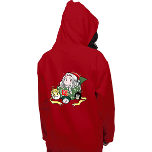 Daily_Deal_Shirts Pullover Hoodies, Unisex / Small / Red Christmas Of Heroes