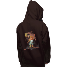 Load image into Gallery viewer, Shirts Zippered Hoodies, Unisex / Small / Dark Chocolate Let it Go
