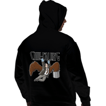 Load image into Gallery viewer, Shirts Zippered Hoodies, Unisex / Small / Black Chili-Falling
