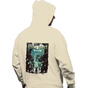 Daily_Deal_Shirts Pullover Hoodies, Unisex / Small / Sand Visit Cedar Forest