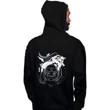Load image into Gallery viewer, Shirts Pullover Hoodies, Unisex / Small / Black Al and Cats

