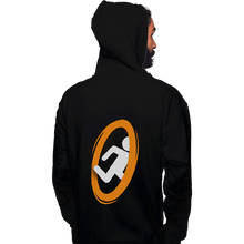 Load image into Gallery viewer, Shirts Pullover Hoodies, Unisex / Small / Black Portal B
