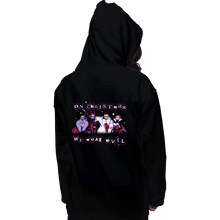 Load image into Gallery viewer, Daily_Deal_Shirts Pullover Hoodies, Unisex / Small / Black Merry Evilmas
