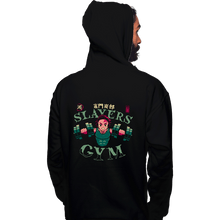 Load image into Gallery viewer, Secret_Shirts Pullover Hoodies, Unisex / Small / Black Tanjiro Slayers Gym
