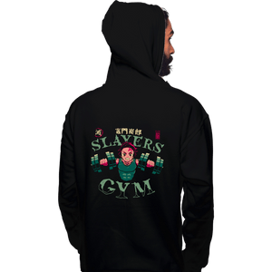 Secret_Shirts Pullover Hoodies, Unisex / Small / Black Tanjiro Slayers Gym