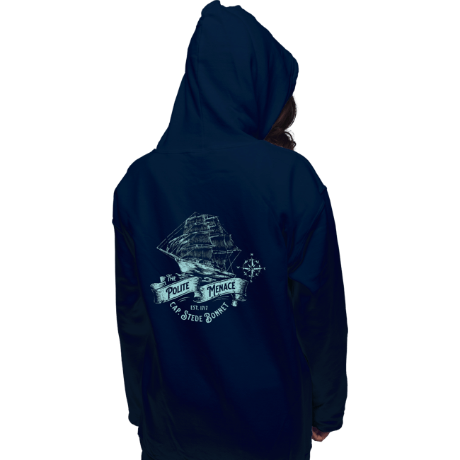 Daily_Deal_Shirts Pullover Hoodies, Unisex / Small / Navy The Polite Menace