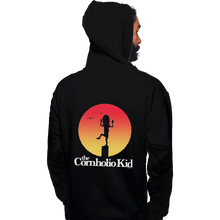 Load image into Gallery viewer, Shirts Zippered Hoodies, Unisex / Small / Black The Cornholio Kid
