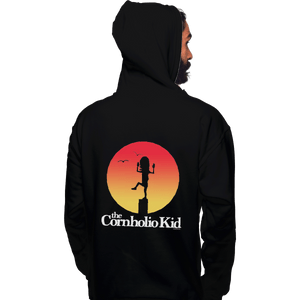 Shirts Zippered Hoodies, Unisex / Small / Black The Cornholio Kid