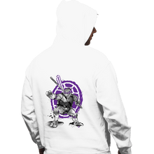 Load image into Gallery viewer, Daily_Deal_Shirts Pullover Hoodies, Unisex / Small / White Donatello Sumi-e
