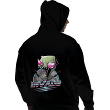 Load image into Gallery viewer, Shirts Pullover Hoodies, Unisex / Small / Black Invade
