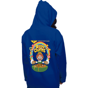 Daily_Deal_Shirts Pullover Hoodies, Unisex / Small / Royal Blue Buddy Charms