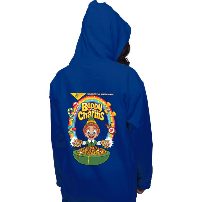 Daily_Deal_Shirts Pullover Hoodies, Unisex / Small / Royal Blue Buddy Charms