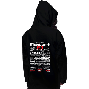 Shirts Pullover Hoodies, Unisex / Small / Black Middle Earth Fest