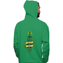 Load image into Gallery viewer, Shirts Pullover Hoodies, Unisex / Small / Irish Green Brave Hero
