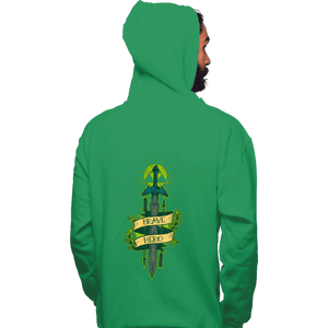 Shirts Pullover Hoodies, Unisex / Small / Irish Green Brave Hero