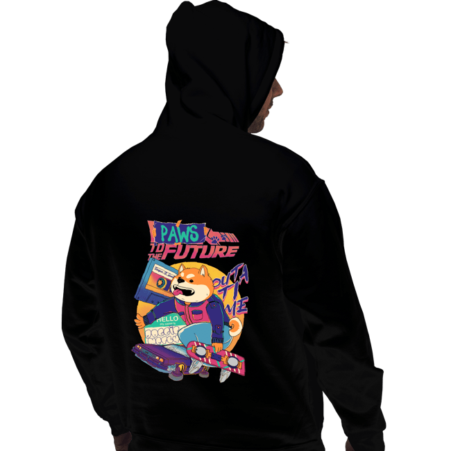 Daily_Deal_Shirts Pullover Hoodies, Unisex / Small / Black Doggie McFly