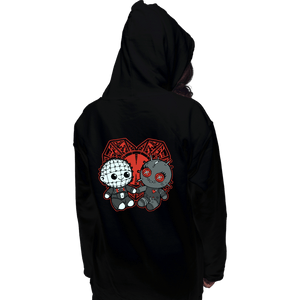 Daily_Deal_Shirts Pullover Hoodies, Unisex / Small / Black Pinhead Love