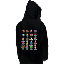 Load image into Gallery viewer, Daily_Deal_Shirts Pullover Hoodies, Unisex / Small / Black The Many Suits Of Samus
