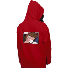Load image into Gallery viewer, Shirts Pullover Hoodies, Unisex / Small / Red Rebelstein Kiss
