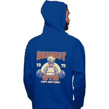 Load image into Gallery viewer, Daily_Deal_Shirts Pullover Hoodies, Unisex / Small / Royal Blue Borkout Gym
