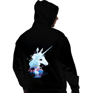 Secret_Shirts Pullover Hoodies, Unisex / Small / Black Last Unicorn.