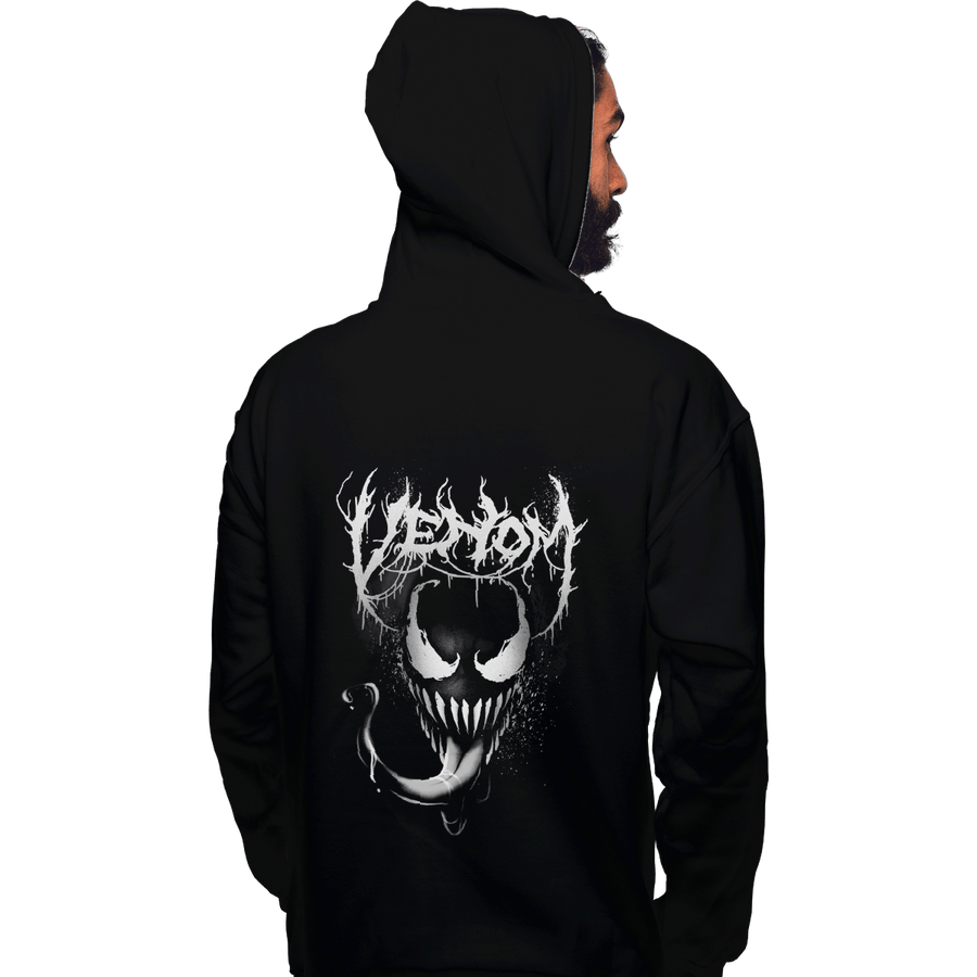 Shirts Pullover Hoodies, Unisex / Small / Black Venom Metal