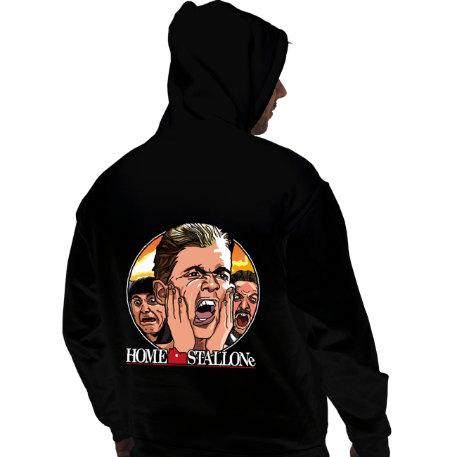 Shirts Pullover Hoodies, Unisex / Small / Black Home Stallone