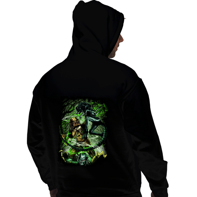 Secret_Shirts Pullover Hoodies, Unisex / Small / Black Alien Predator