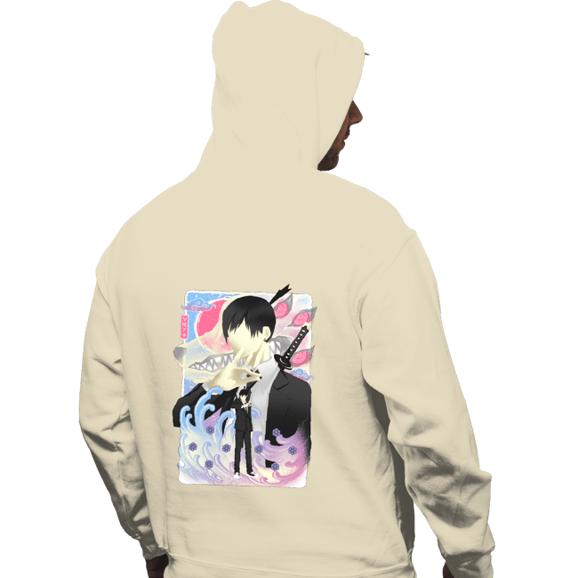 Daily_Deal_Shirts Pullover Hoodies, Unisex / Small / Sand Musha-e Aki