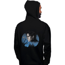 Load image into Gallery viewer, Shirts Pullover Hoodies, Unisex / Small / Black Scissored Gentleman
